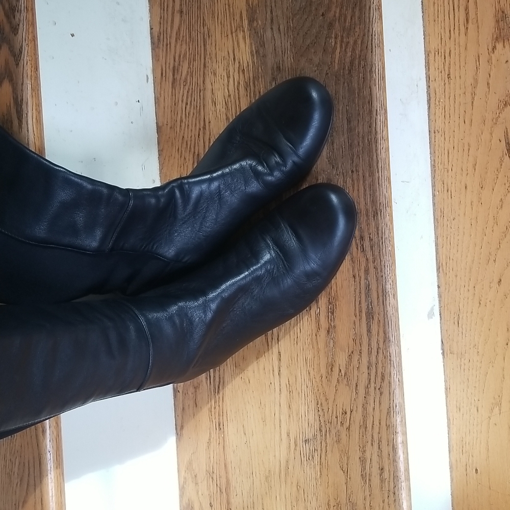 Stuart Weitzman Shapely Leather Boots Size 8 M , … - image 4